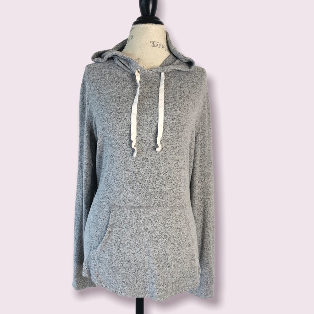 J. Crew Pullover Heather Gray Sweater